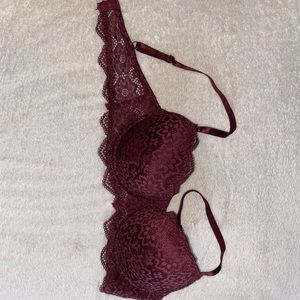 Deep purple bra
